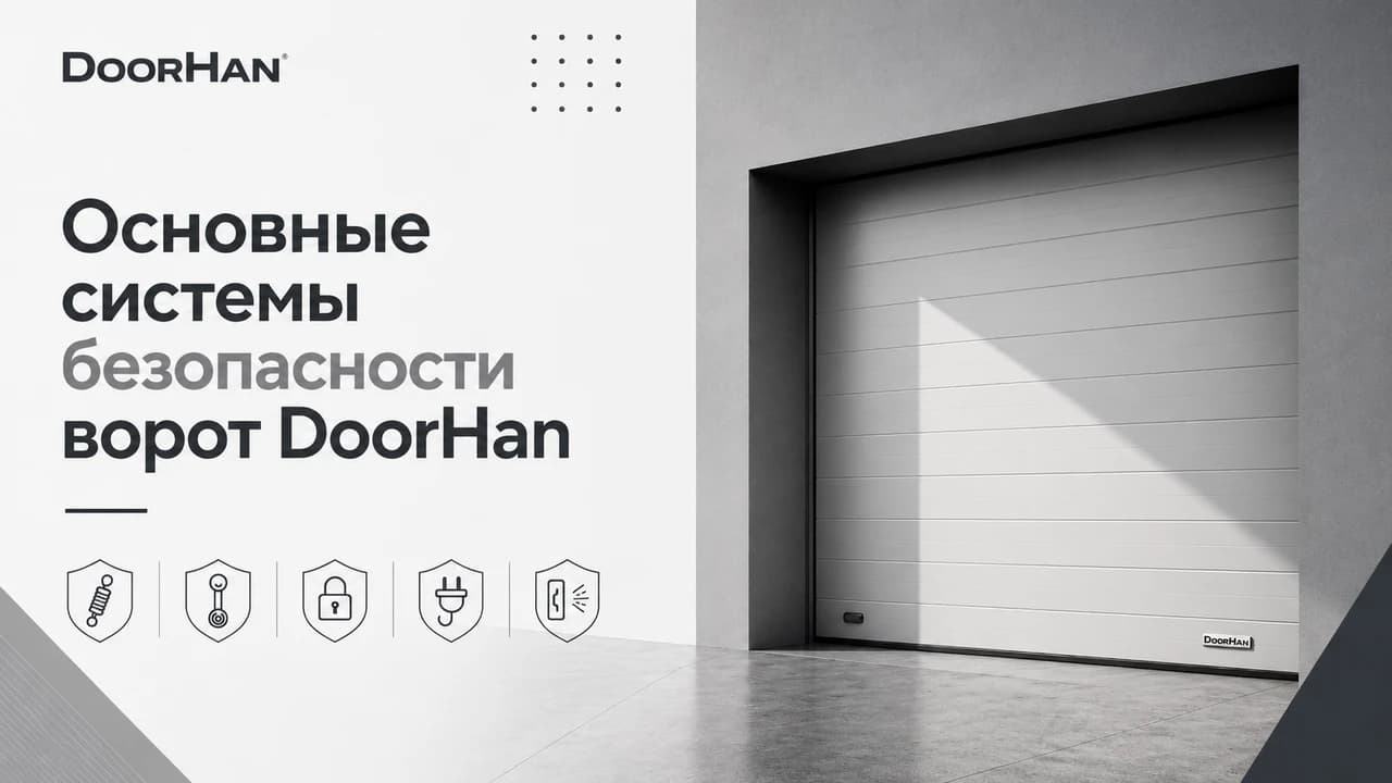 Основные системы безопасности ворот DoorHan