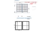 Распашные ворота с заполнением 3d сетки ш 3000 в 2000 (без столбов)