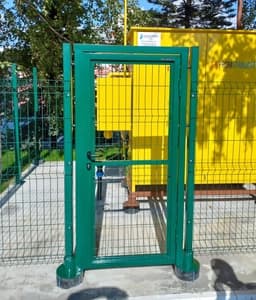 калитка с заполнением 3d сеткой