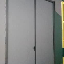 Монтаж промышленных секционных ворот в Лефортово
