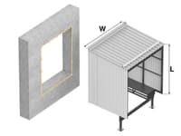 Тамбур DHOUSL-60-2500