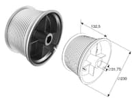 Барабан (OMI 32) на вал 1 1/4"
