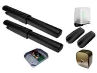 Комплект привода SW-5000PROKIT, в составе привода SWING-5000PRO-2 шт, блок управления - SW-mini, ключ-кнопка KEYSWITCH-N, фотоэлементы PHOTOCELL-N,лампа сигнальная LAMP-PRO